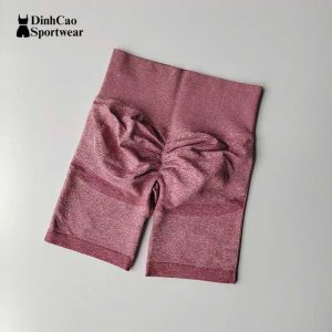 Quần short nữ cạp cao tập gym
