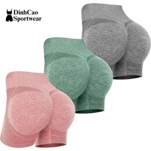 Bộ Đồ Tập Gym Nữ Cạp Cao Seamless